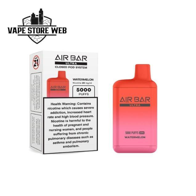 Buy Air Bar Ultra 5000 Puffs Vape in Dubai – Smooth & Long-Lasting Vaping 3 air bar ultra 5000 puffs disposable vape in dubai watermelon ice