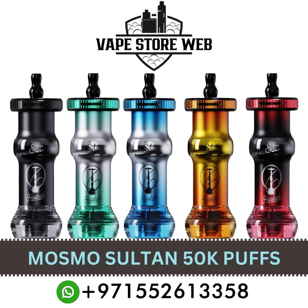 mosmo sultan 50k puffs shisha style 50mg disposable vape