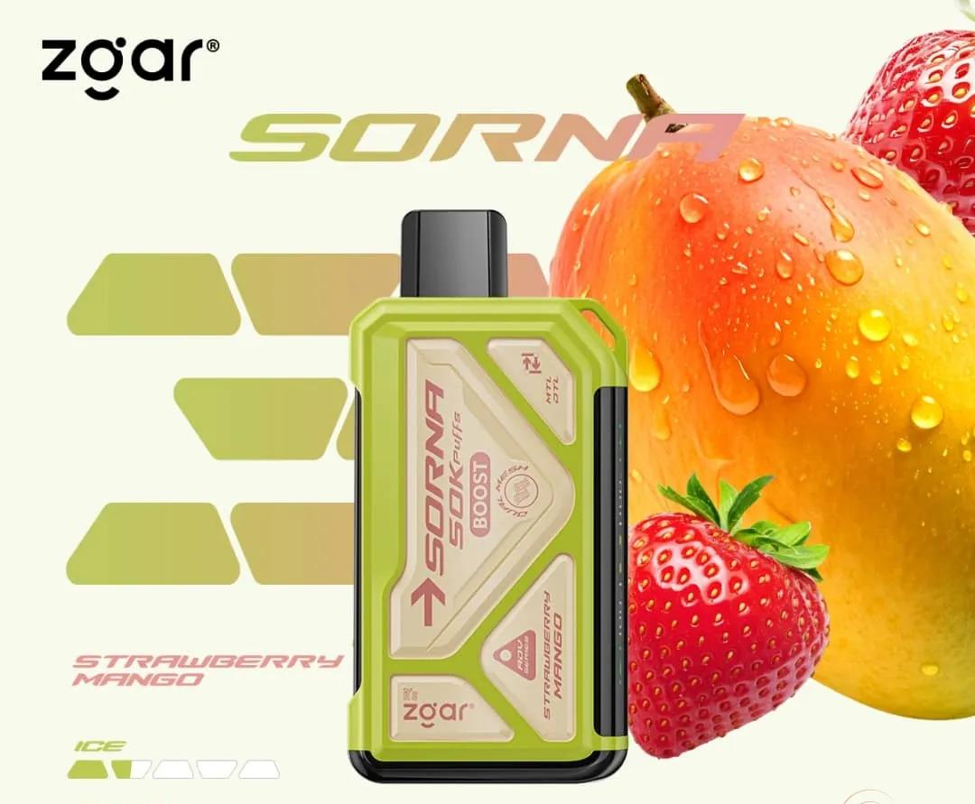 Is the ZGAR Sorna Boost 50000 Safe and Reliable to Use Every Day in Dubai? 8 ZGAR-Sorna-50000-Puffs-Disposable-Strawberry-Mango