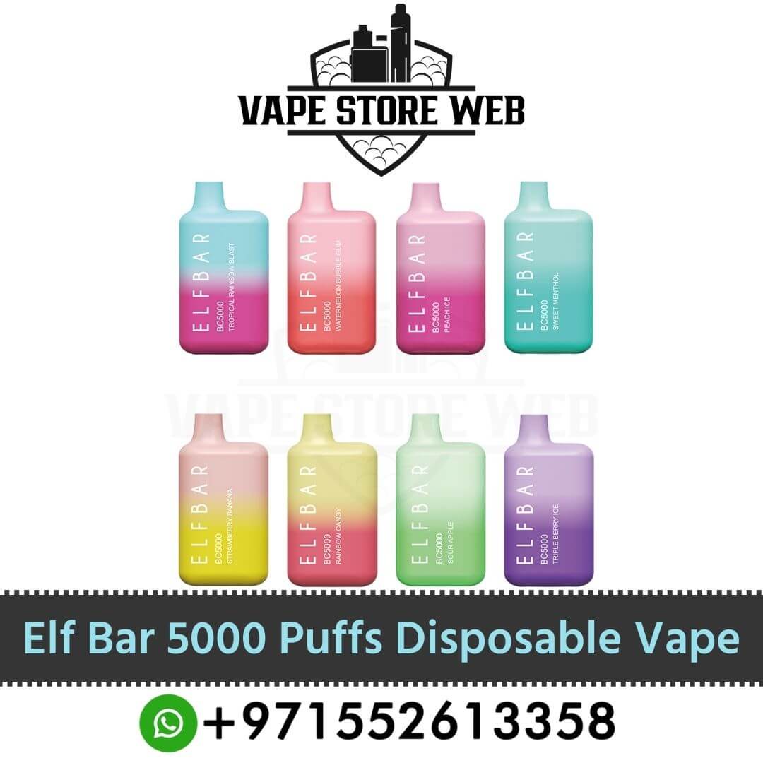 Elf Bar 5000 Puffs Disposable Vape