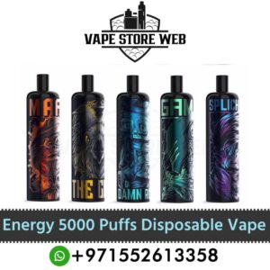 Energy 5000 Puffs Disposable Vape In Dubai