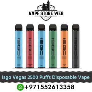 Isgo Vegas 2500 Puffs Disposable Vape In UAE