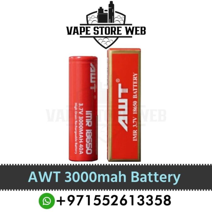 AWT Battery 18650 35A 3000mAh Vape Battery