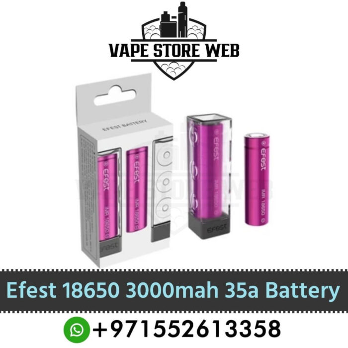 Efest 18650 3000mah 35a Vape Battery UAE