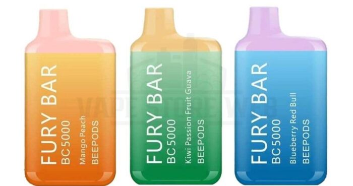 FURY BAR 5000 PUFF DISPOSABLE IN UAE Best Fury Bar 5000 Puffs Disposable Vape In UAE