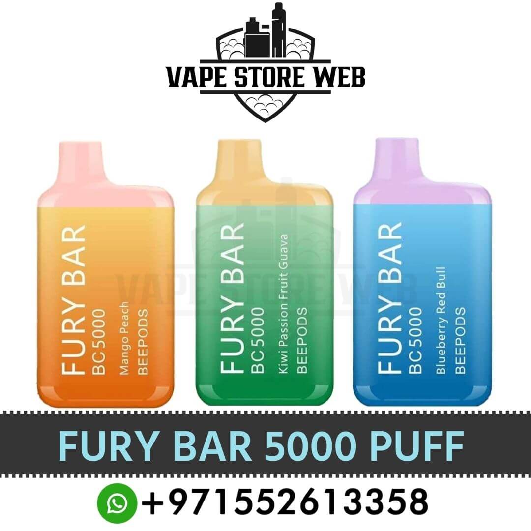 Best Fury Bar 5000 Puffs Disposable Vape In UAE