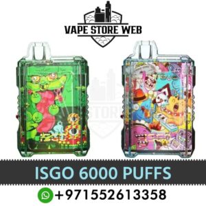 Isgo 6000 Puffs Disposable Vape In Dubai