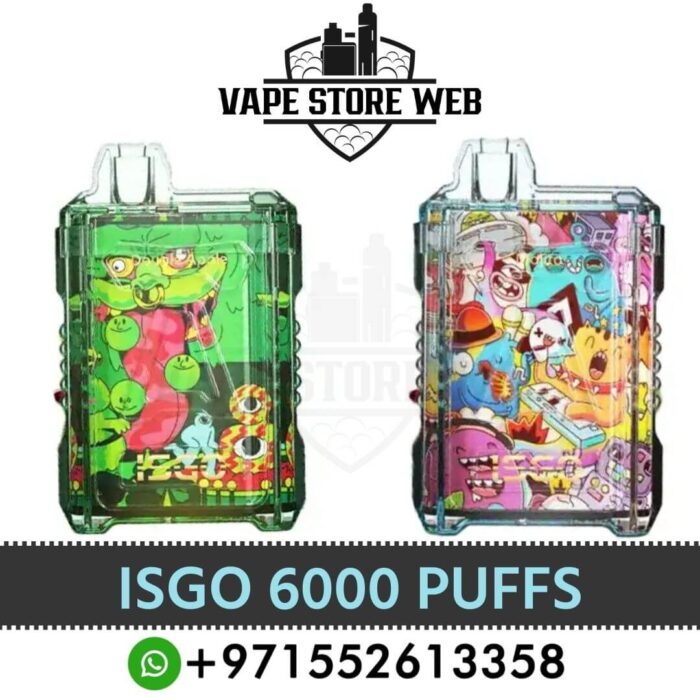 Isgo 6000 Puffs Disposable Vape In Dubai Best Isgo 6000 Puffs Disposable Vape Prices In Dubai
