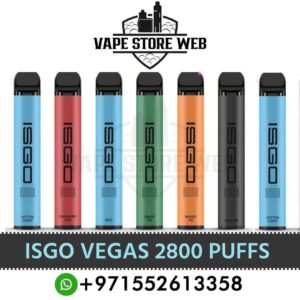 Isgo Vegas 2800 Puffs Disposable Vape In UAE