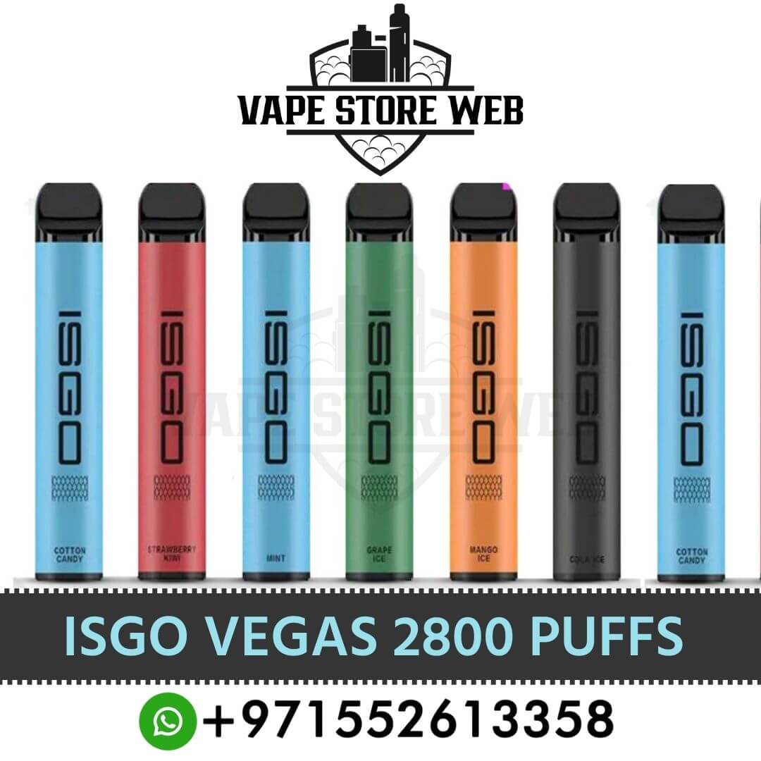 Best Isgo Vegas 2800 Puffs Disposable Vape In UAE