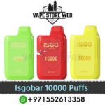 Isgobar 10000 puffs 50mg disposable vape