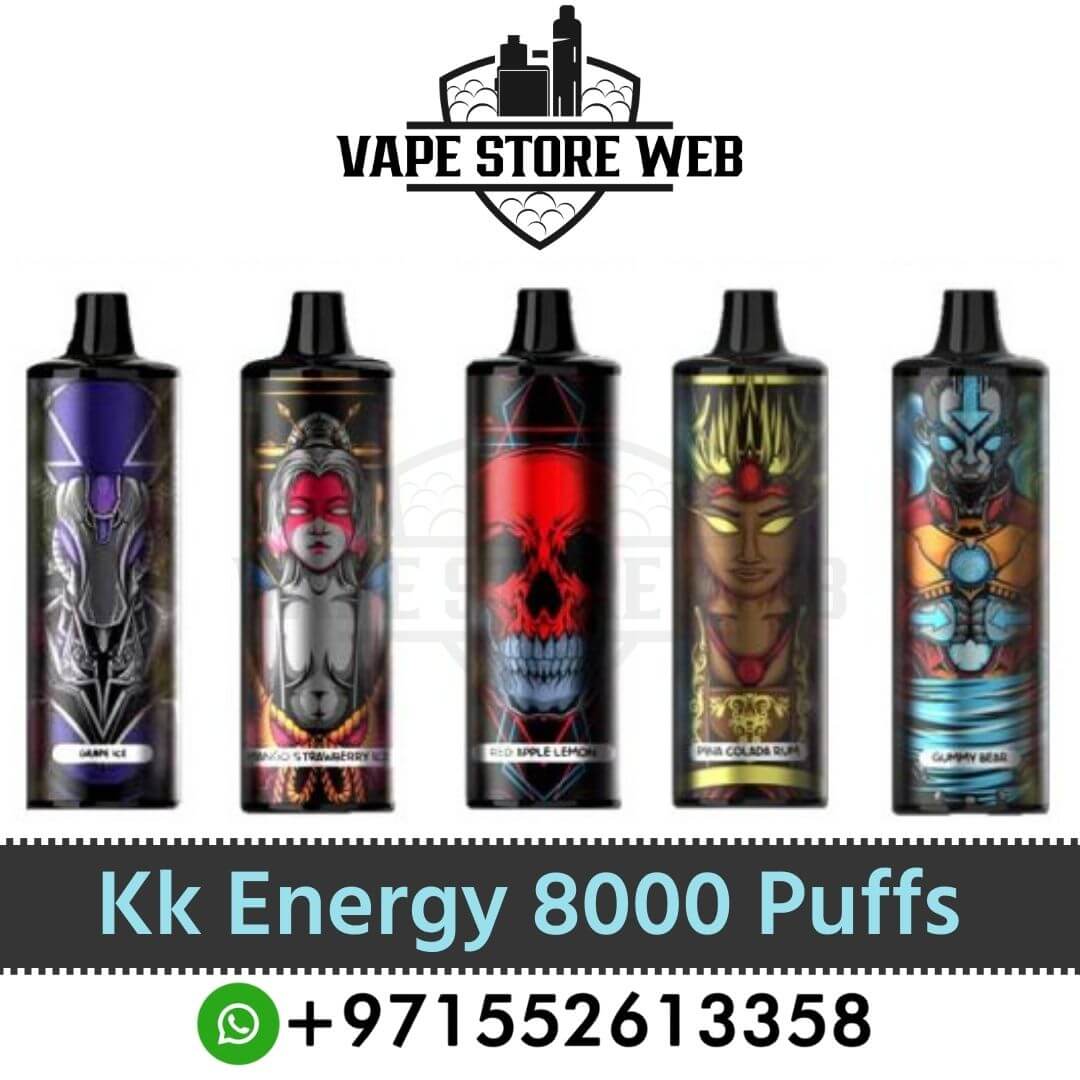 Best KK Energy 8000 Puffs Disposable Vape In UAE