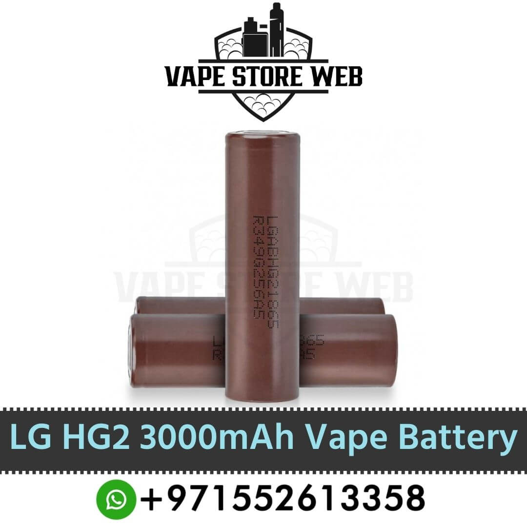 LG HG2 3000mAh-Vape Battery 20A In Dubai