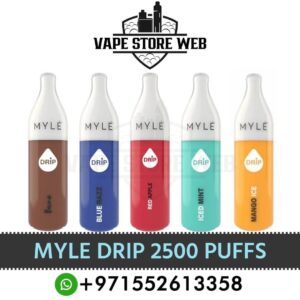 Myle Drip 2500 Puffs Disposable Vape In UAE