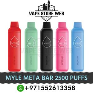 Myle Meta Bar 2500 Puffs Disposable Vape In UAE