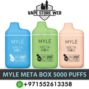 Myle Meta Box 5000 Puffs Disposable Vape In Dubai