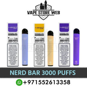 Nerd Bar 3000 Puffs Disposable Vape In UAE