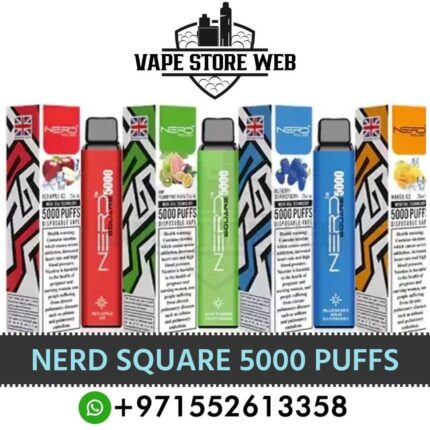 Best Nerd Square 5000 Puffs Disposable Vape In Dubai