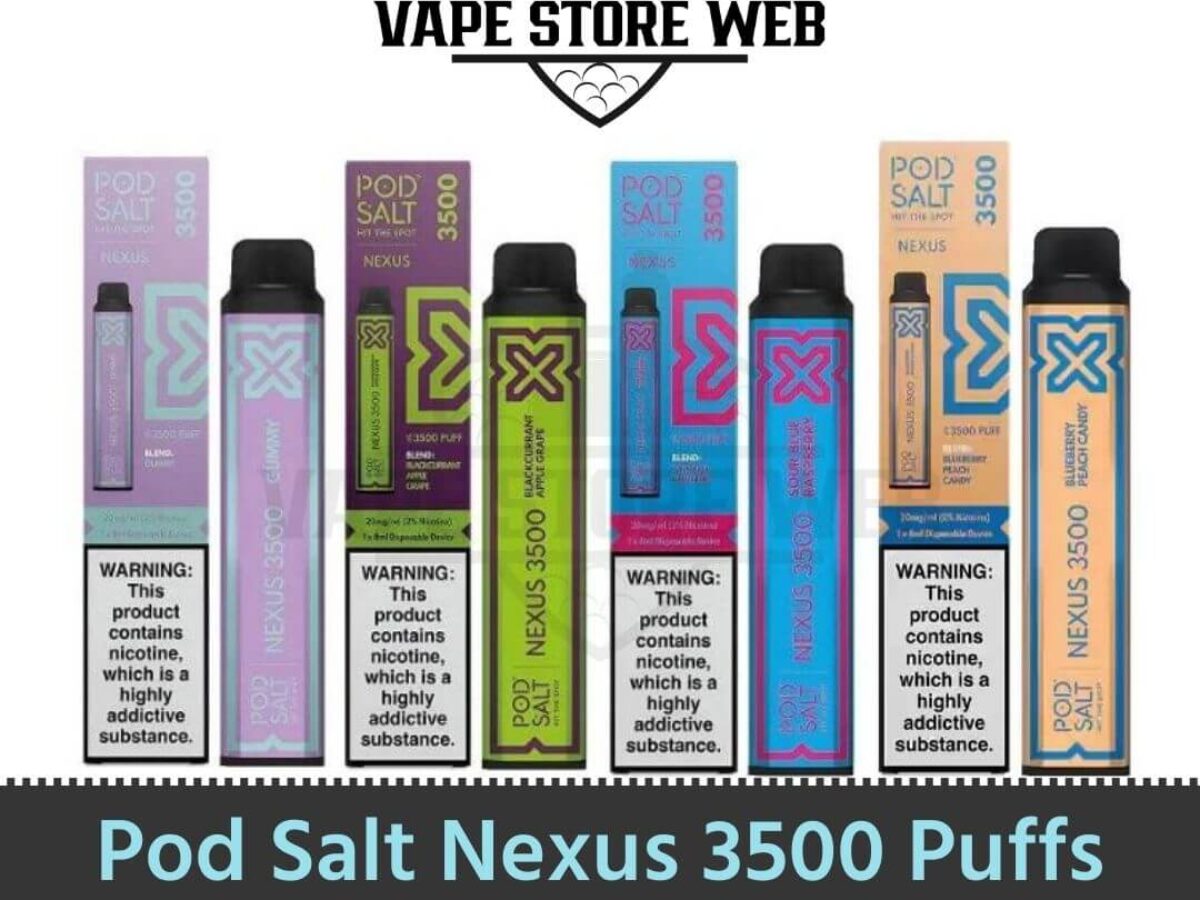 Buy Pod Salt Nexus 3500 Puffs In UAE | Best Deals & Fast Delivery