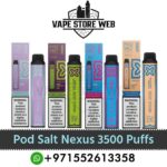 Pod salt nexus 3500 puffs disposable vape