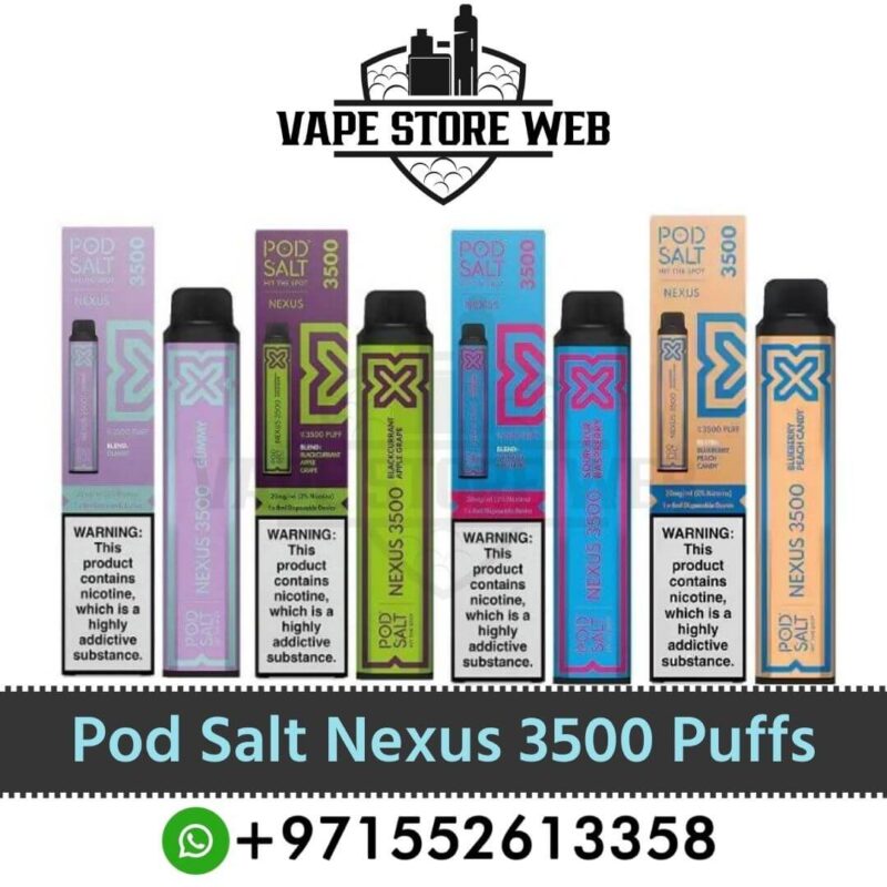 Pod Salt Nexus 3500 Puffs In UAE