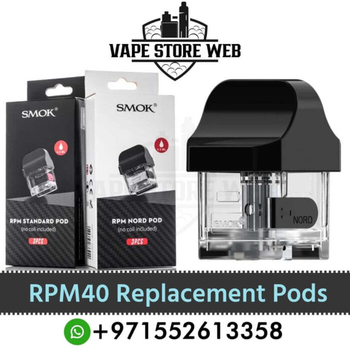 Smok RPM40 Replacement Pods In UAE Best Smok RPM40 Replacement Pods In UAE