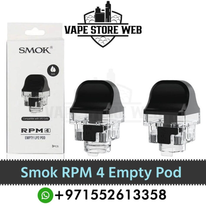 Smok RPM 4 Empty Pod Cartridge ( 3 Pcs ) In UAE Best Smok RPM 4 Empty Pod Cartridge In UAE