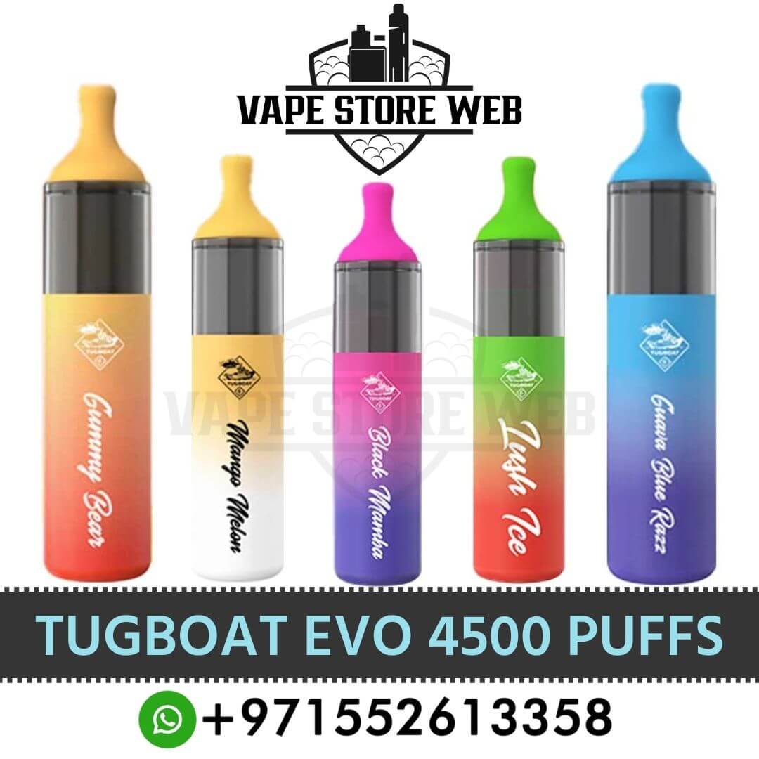 Tugboat EVO 4500 Puffs Disposable Vape In UAE