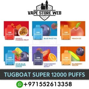 Tugboat Super 12000 Puffs Disposable Vape In UAE