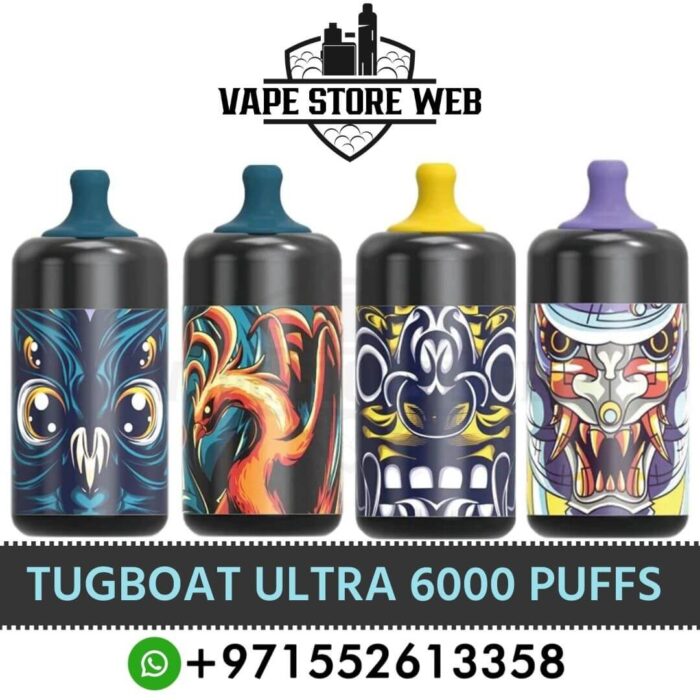 Tugboat Ultra 6000 Puffs Disposable Vape In UAE