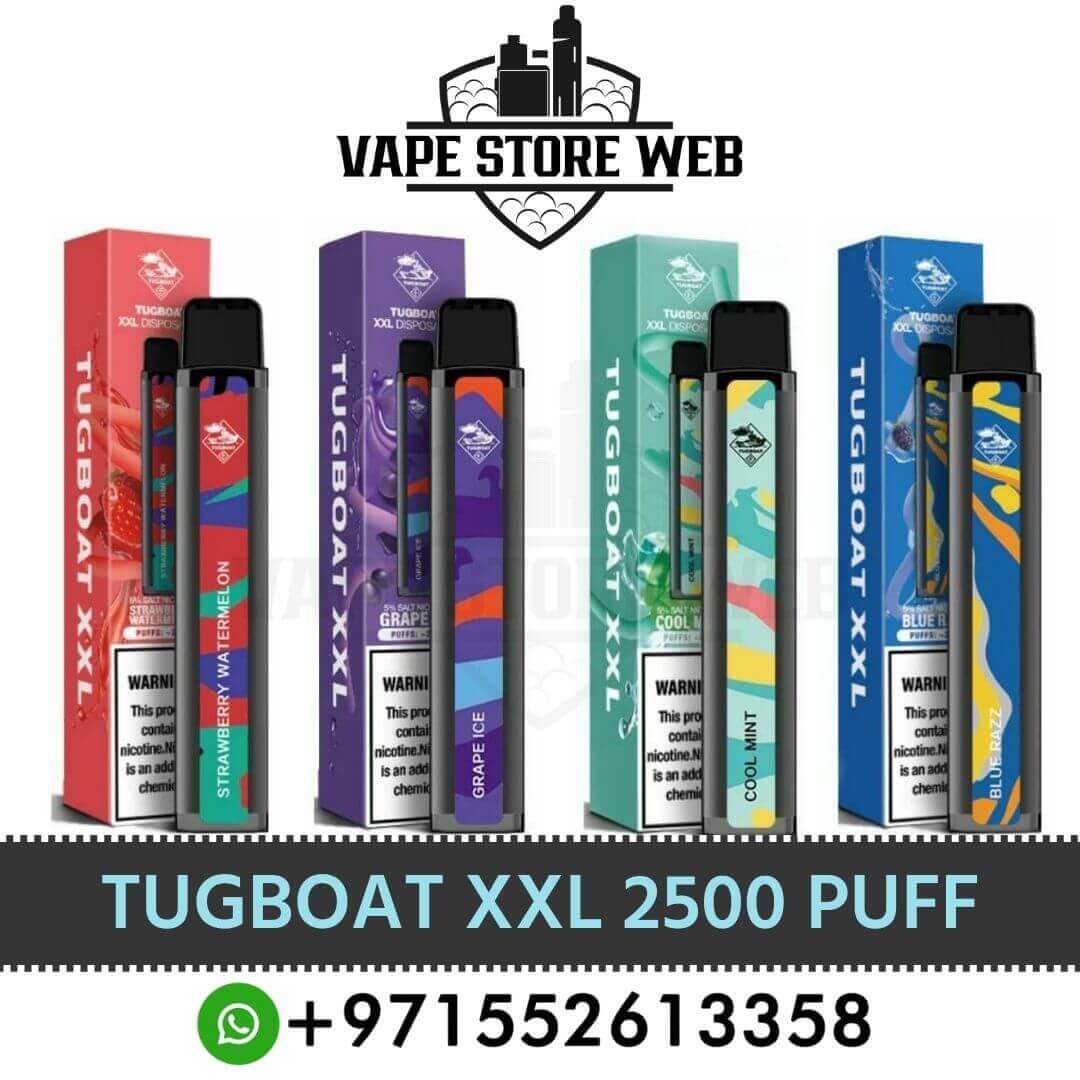 Best Tugboat XXL 2500 Puff Disposable Vape In UAE