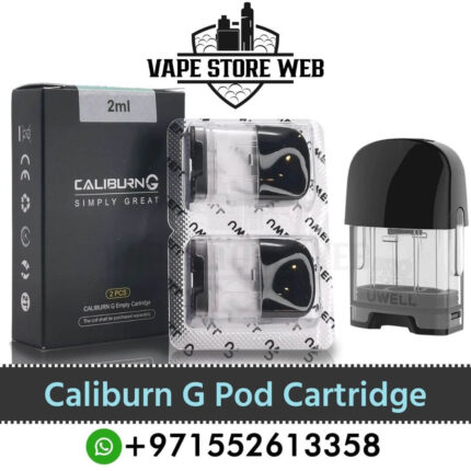 Uwell Caliburn G Empty Pods Replacement Refillable Pods Cartridge