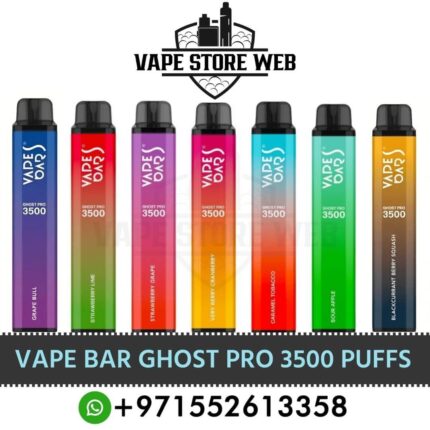 Vape Bar Ghost Pro 3500 Puffs Disposable Vape In UAE
