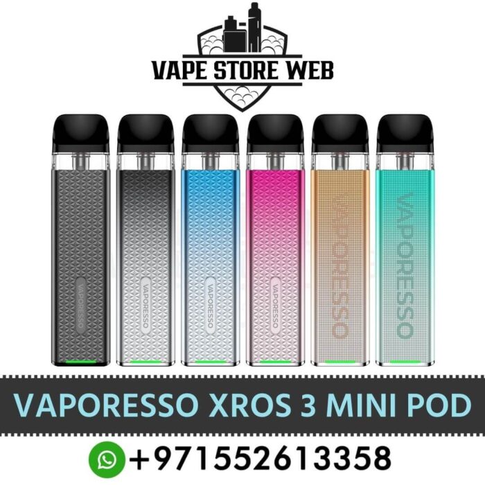 VAPORESSO XROS 3 MINI POD IN UAE Best Vaporesso Xros 3 Mini Pod 1000mAh In Dubai