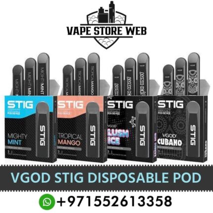 Best Vgod Stig Disposable Pod 270 Puffs Prices In UAE