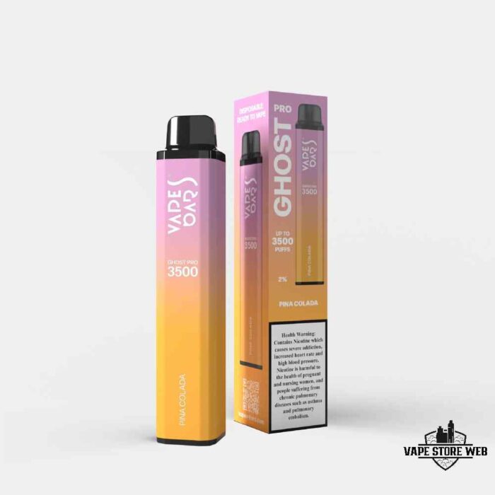 Vape Bar Ghost Pro 3500 Puffs 20Mg Disposable Vape Price in Dubai Pina Colada 