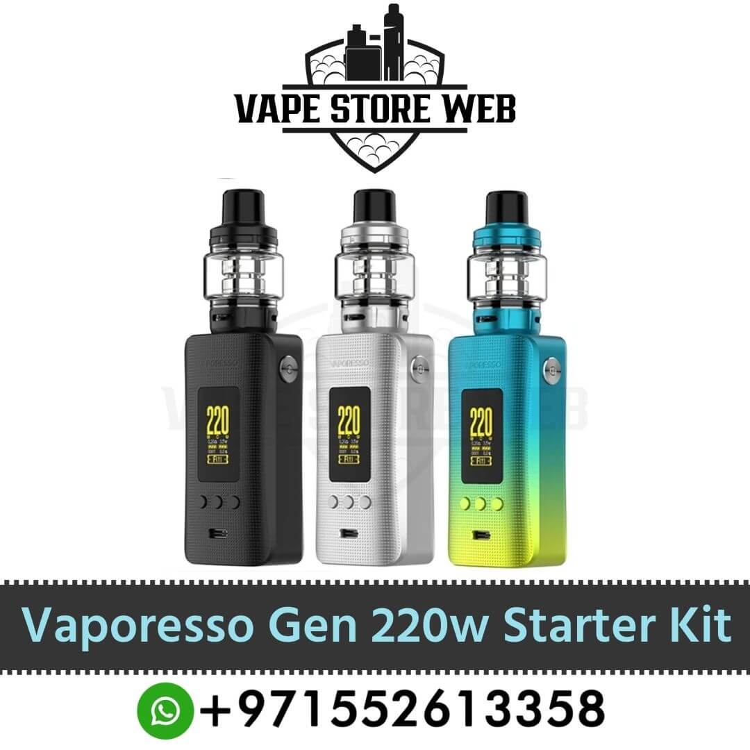 Best Vaporesso Gen 220w & Skrr-s Starter Kit In UAE