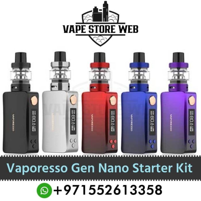 Vaporesso Gen Nano Starter Kit In UAE Best Vaporesso GEN NANO 2000mah 80w Starter Kit In UAE