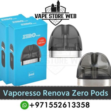 Vaporesso Renova Zero Pods Cartridge Refillable Empty Pod Replaceable