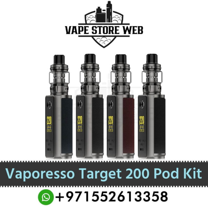 Vaporesso Target 200 Pod Kit Vaporesso Target 200 Starter Pod Kit In Dubai