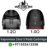 Vaporesso zero s refillable mesh pods cartridge