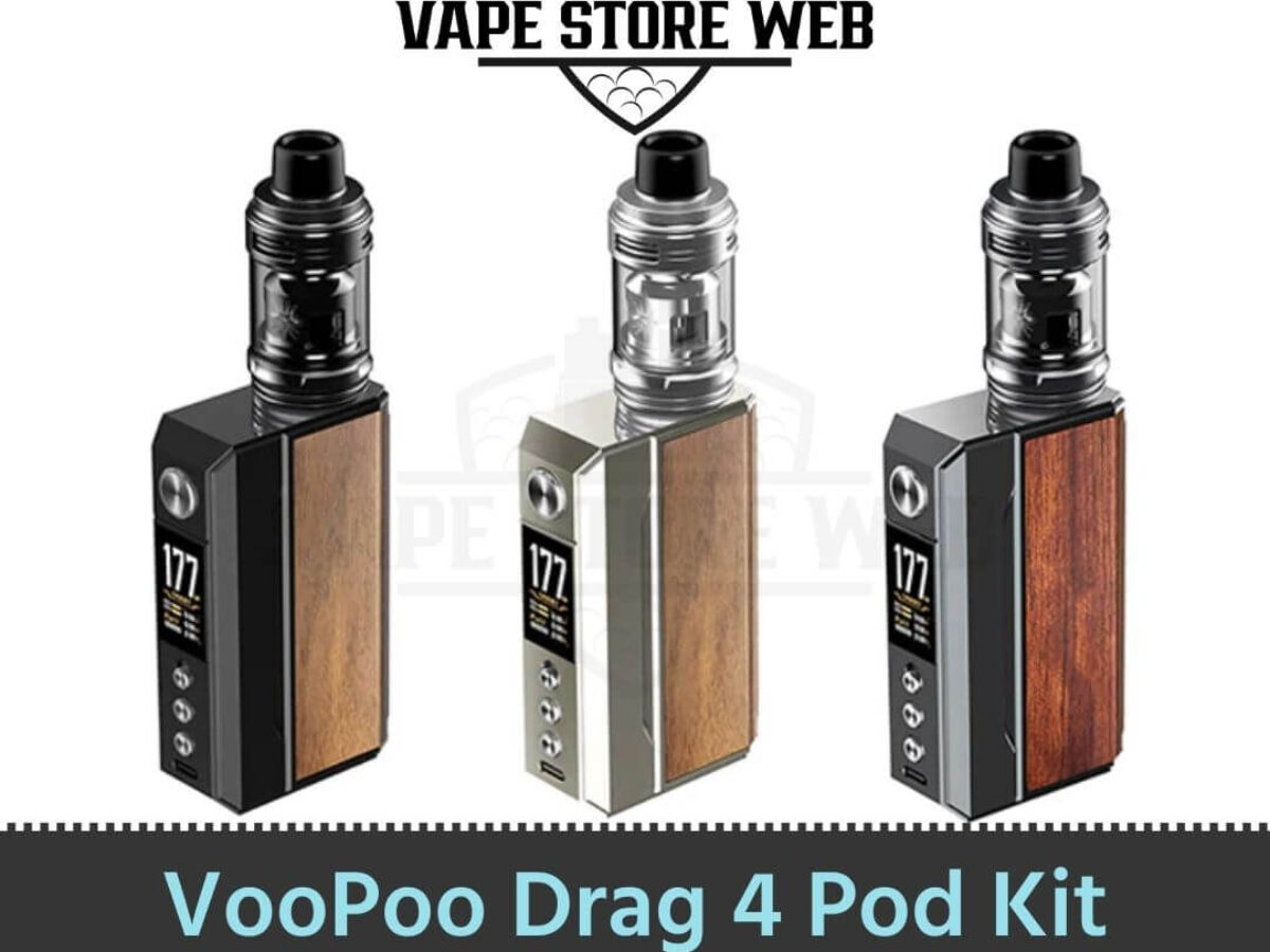 Popular VooPoo Drag 4 Pod System Vape Kit Price in Dubai