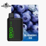 beco soft 6000 puffs disposable vape in dubai blueberry ice
