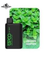 beco soft 6000 puffs disposable vape in dubai premium menthol