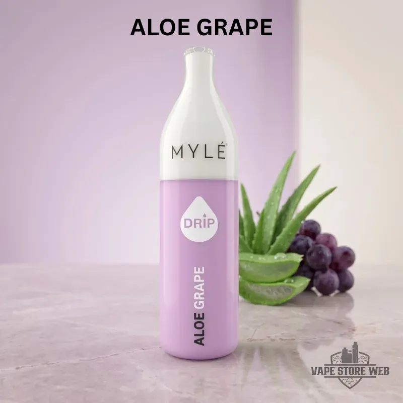 MYLE Drip 2500 Puffs 50Mg Disposable Vape in Dubai 4 myle drip 2500 puffs 50mg disposable vape in dubai aloe grape