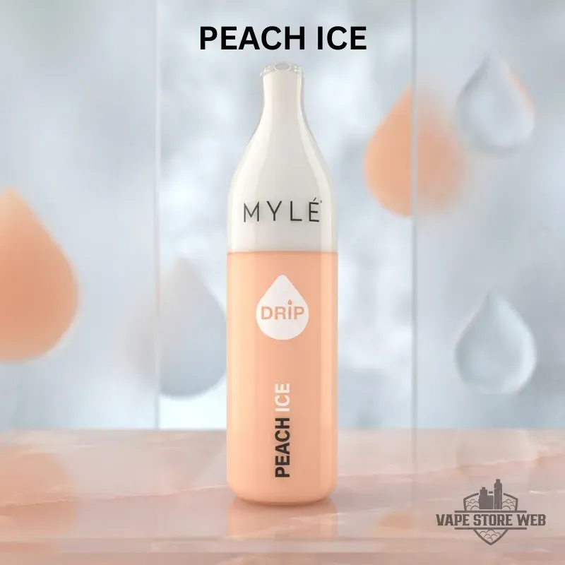MYLE Drip 2500 Puffs 50Mg Disposable Vape in Dubai 11 myle drip 2500 puffs 50mg disposable vape in dubai peach ice