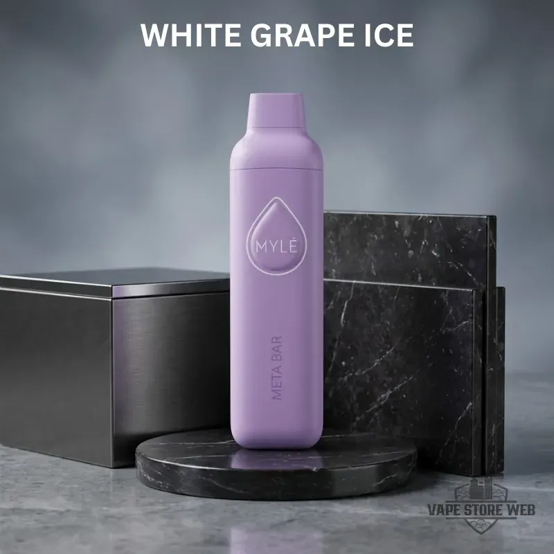 Myle Meta Bar 2500 Puffs Disposable Vape In UAE 2 myle meta bar 2500 puffs disposable vape in uae white grape ice