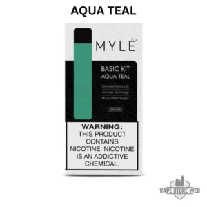 myle v4 starter pod kit 20mg in dubai uae aqua teal