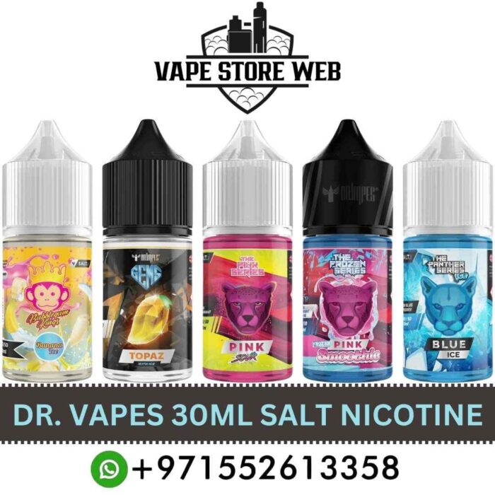 Dr. Vapes 30ml Salt Nicotine 30mg & 50mg All Flavors Price in Dubai Dr. Vapes 30ml Salt Nicotine 30mg & 50mg All Flavors Price in Dubai