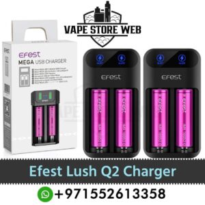 Efest Lush Q2 Battery Charger In Dubai
